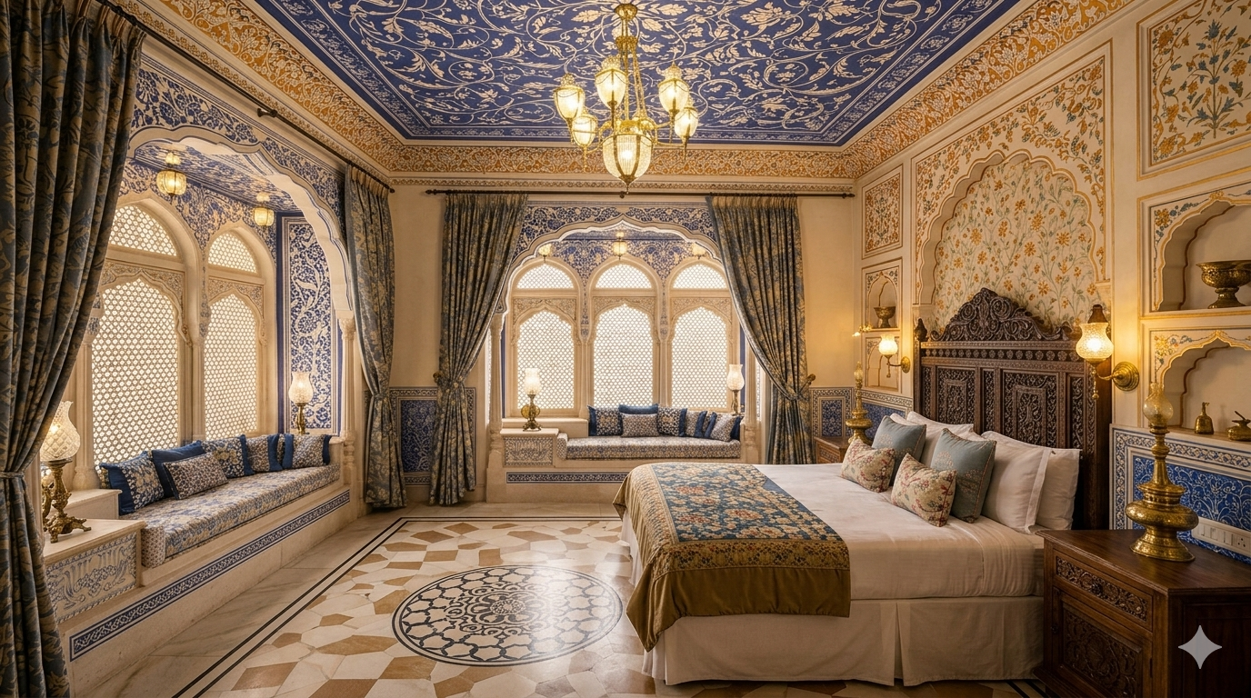 Boutique Living styled bedroom